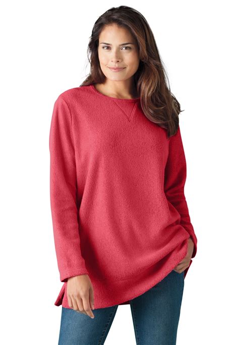 walmart womens sweatshirts|walmart women's plus size sweatshirts.